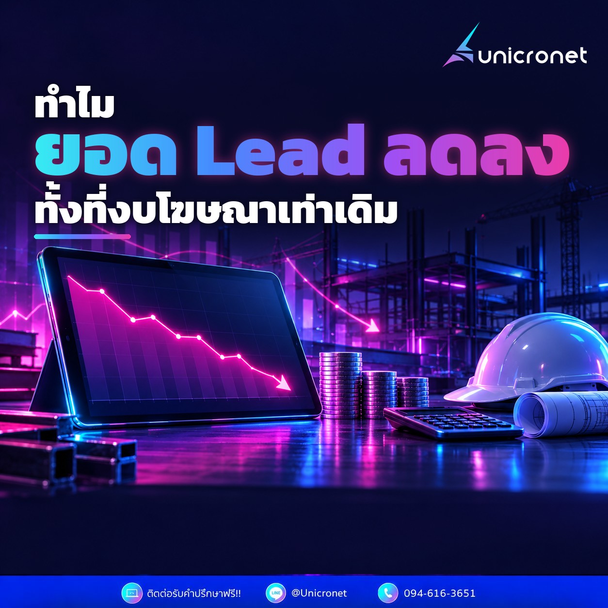 ทำไมยอด Lead ลดลง ทั้งที่งบโฆษณาเท่าเดิม
